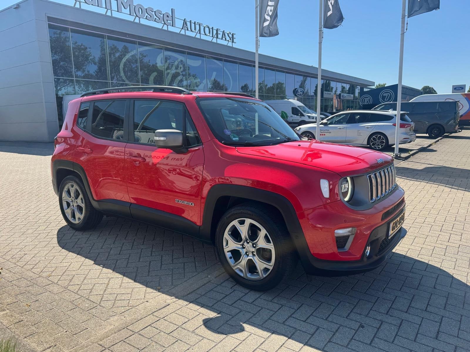 Jeep Renegade 1.3T Freedom Automaat! | Achteruitrijcamera |, Auto's, Jeep, Gebruikt, 4 cilinders, Leder, Bedrijf