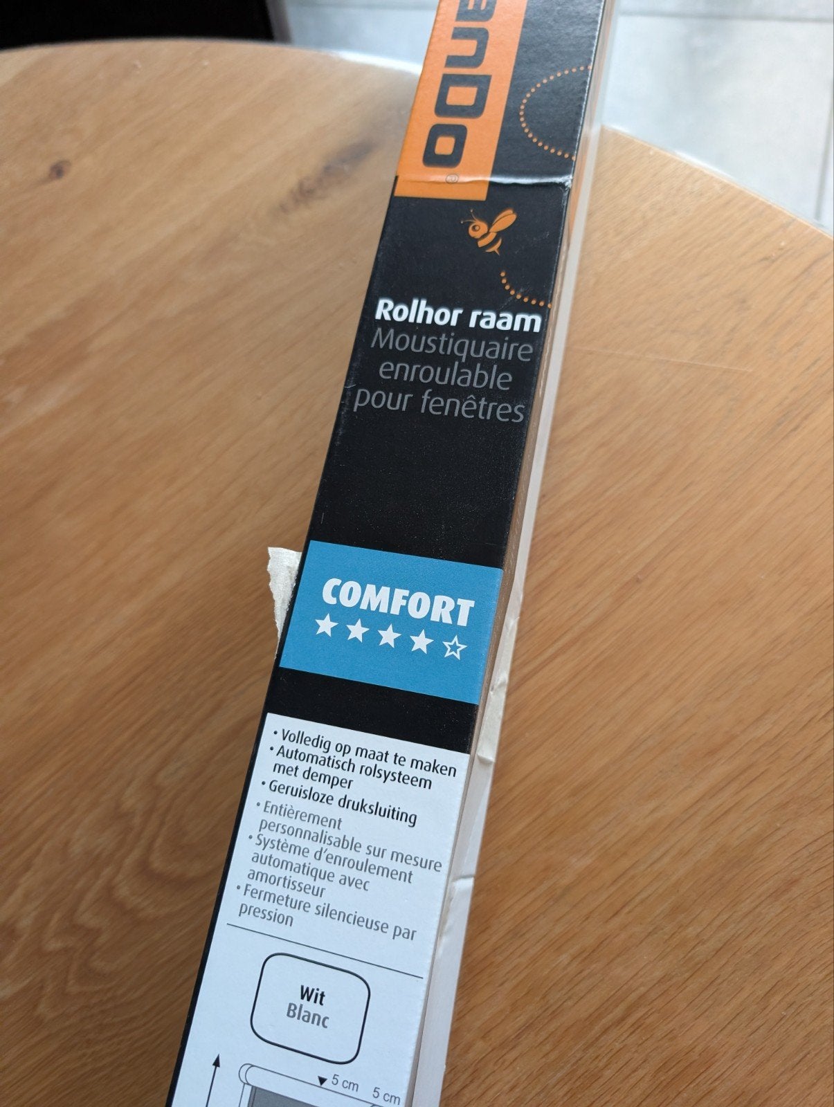 Rolhor raam wit - Comfort, Ophalen of Verzenden