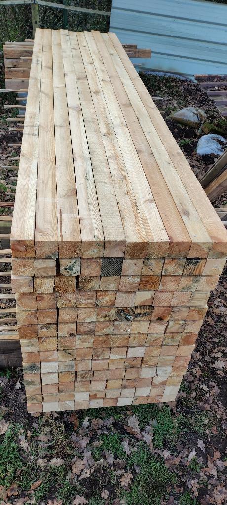 verschillende soorten maten kepers en palen, Doe-het-zelf en Verbouw, Hout en Planken, Ophalen, Zo goed als nieuw, 200 tot 250 cm