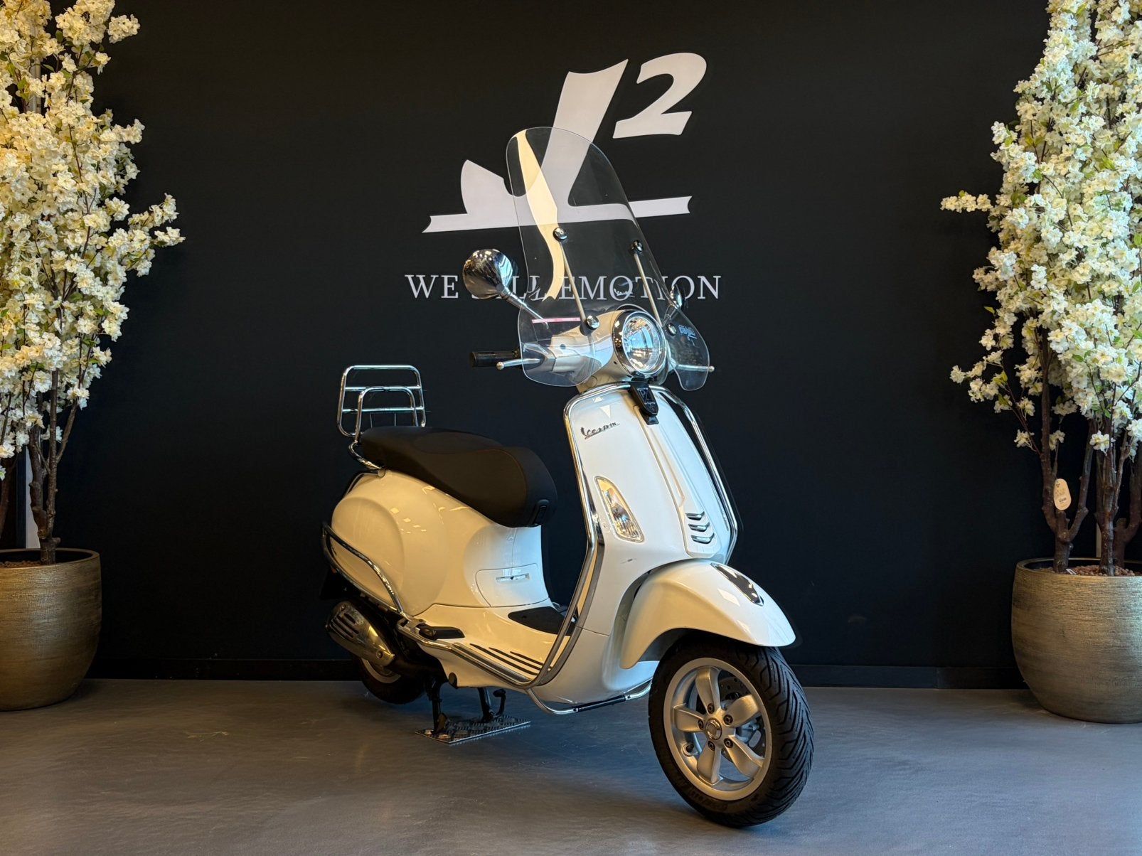 Vespa Primavera | Monte Bianco | Snor | 2017 | 16180 km, Gebruikt, Overige modellen, ., Ophalen of Verzenden