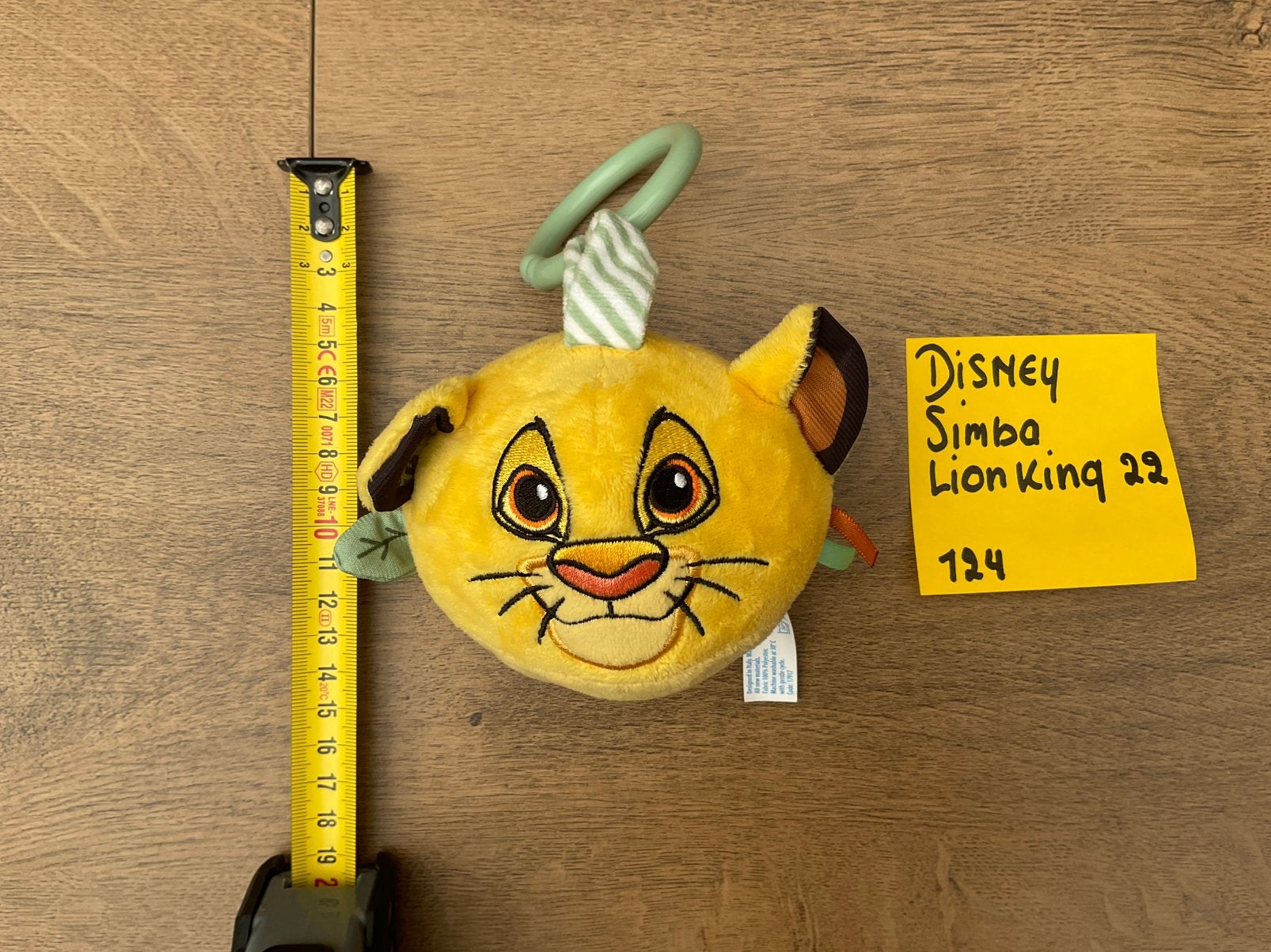 Nieuwe Disney babies Simba knuffel knisper oortjes Lion King, Ophalen, Leeuwenkoning of Jungle Boek, Nieuw, Knuffel