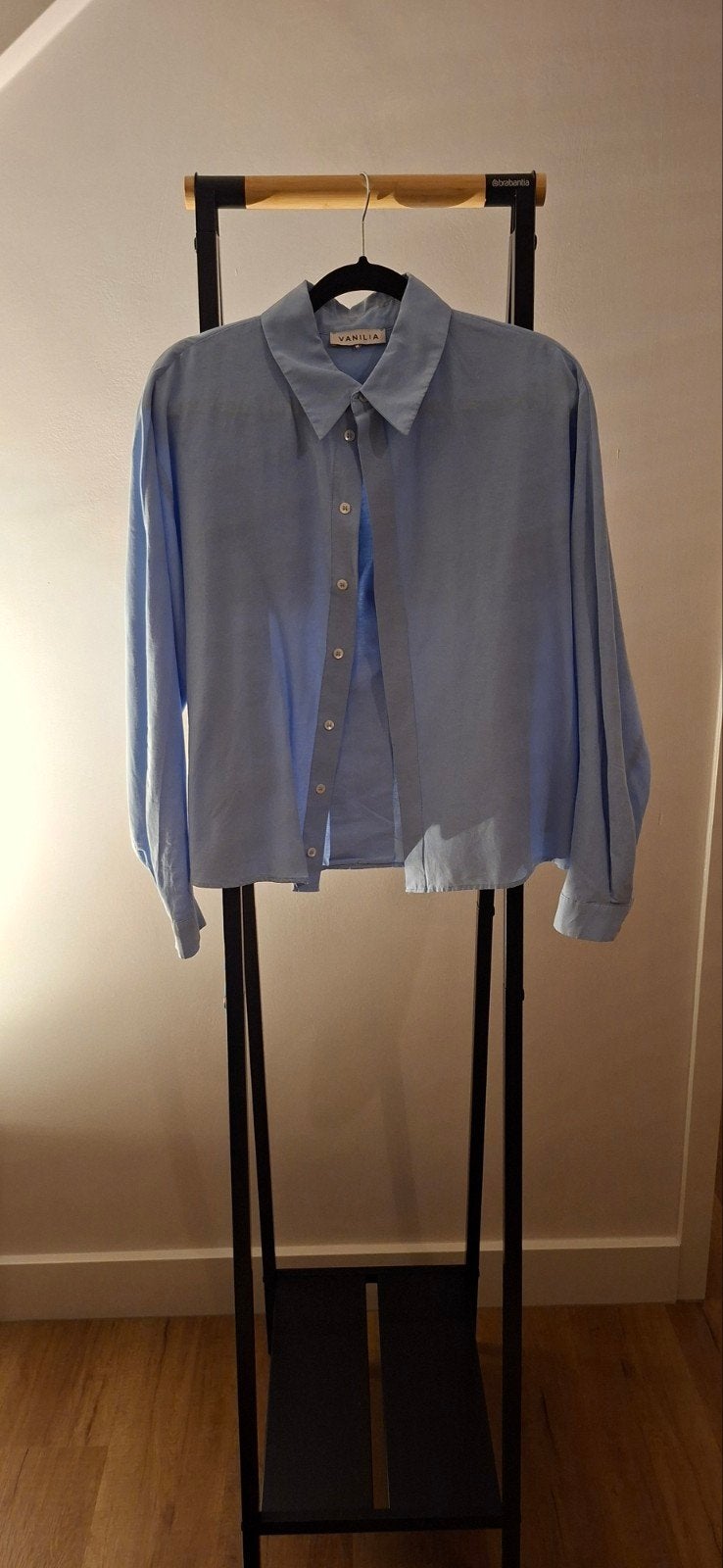 vanilia lichtblauwe blouse maat 44, Kleding | Dames, Blauw, Vanilia, Maat 42/44 (L), Ophalen of Verzenden