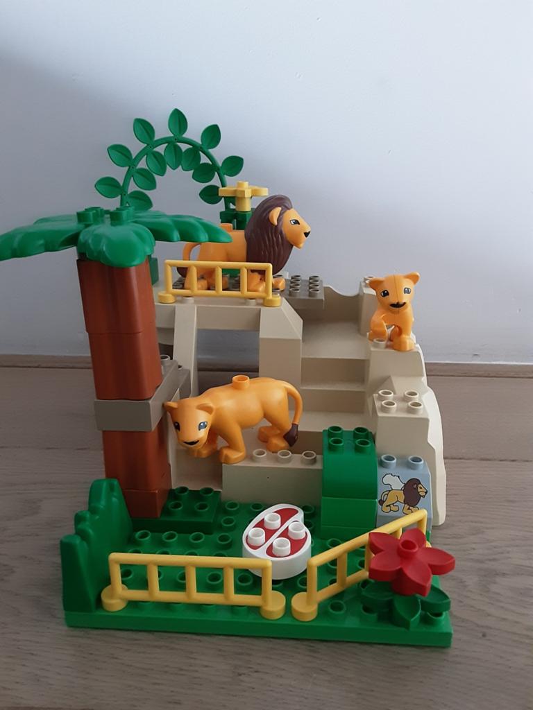 Duplo leeuwenrots onderdeel van 4960, Ophalen, Gebruikt, Duplo