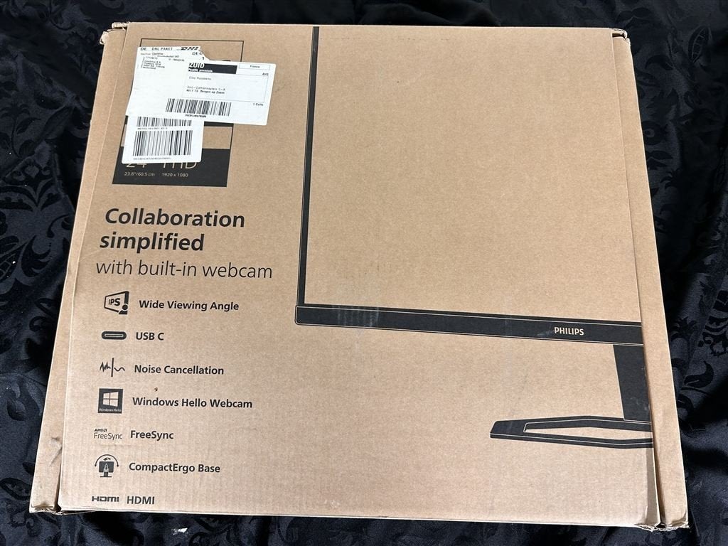 A7457. Philips beelscherm voor computer, Gebruikt, IPS, 101 t/m 150 Hz, Ophalen of Verzenden