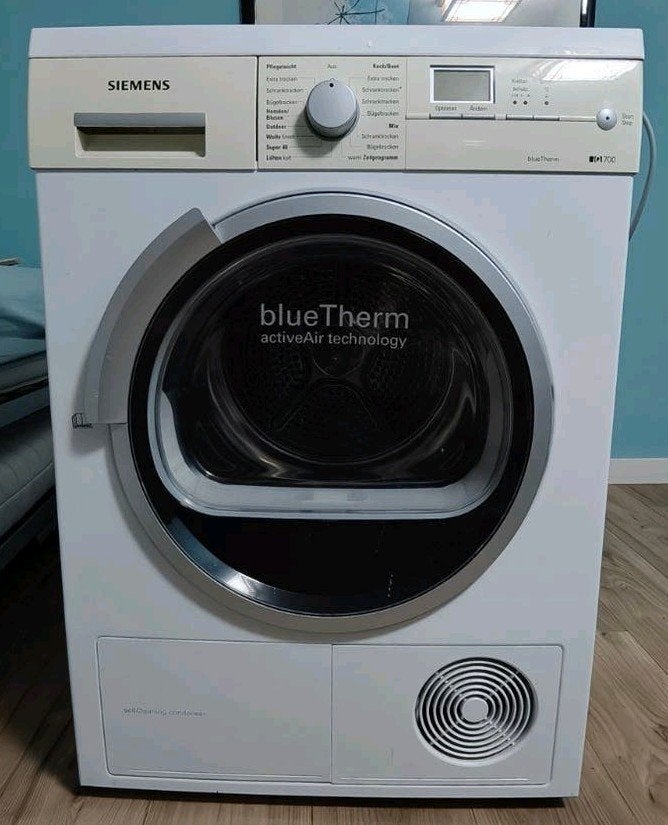 Siemens warmtepompdroger WT46W563 met storing met kleine sto, Witgoed en Apparatuur, Ophalen, 6 tot 8 kg, Gebruikt, Overige typen