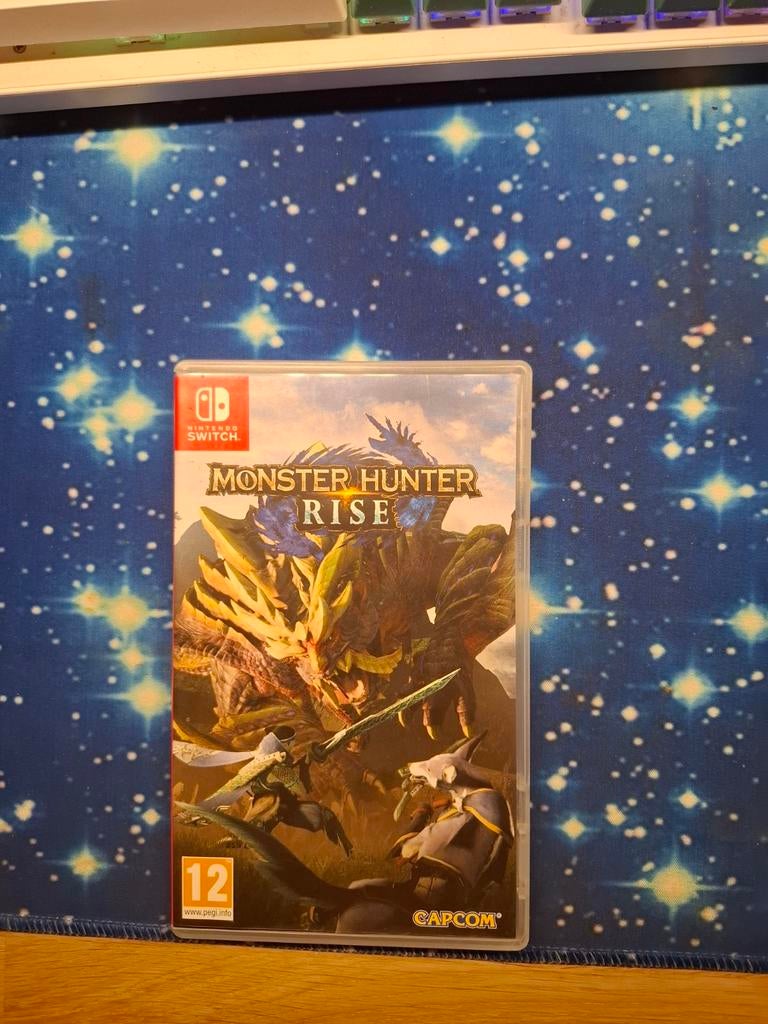 Monster Hunter Rise, Spelcomputers en Games, Games | Nintendo Switch, Zo goed als nieuw, Overige genres, 1 speler, Vanaf 12 jaar