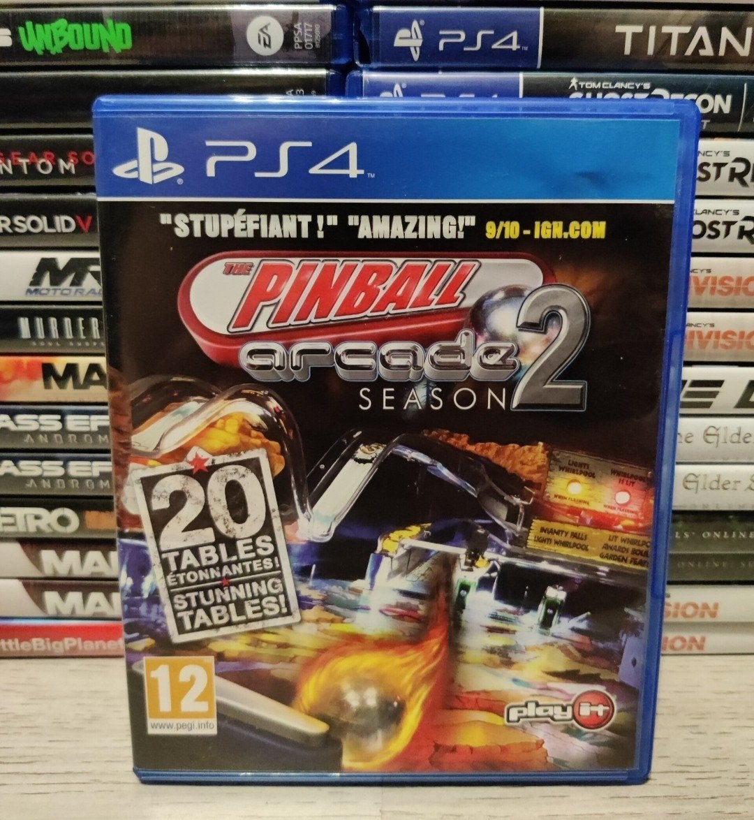 pinball arcade season 2 PlayStation 4, O, 1 speler, Ophalen of Verzenden, Zo goed als nieuw