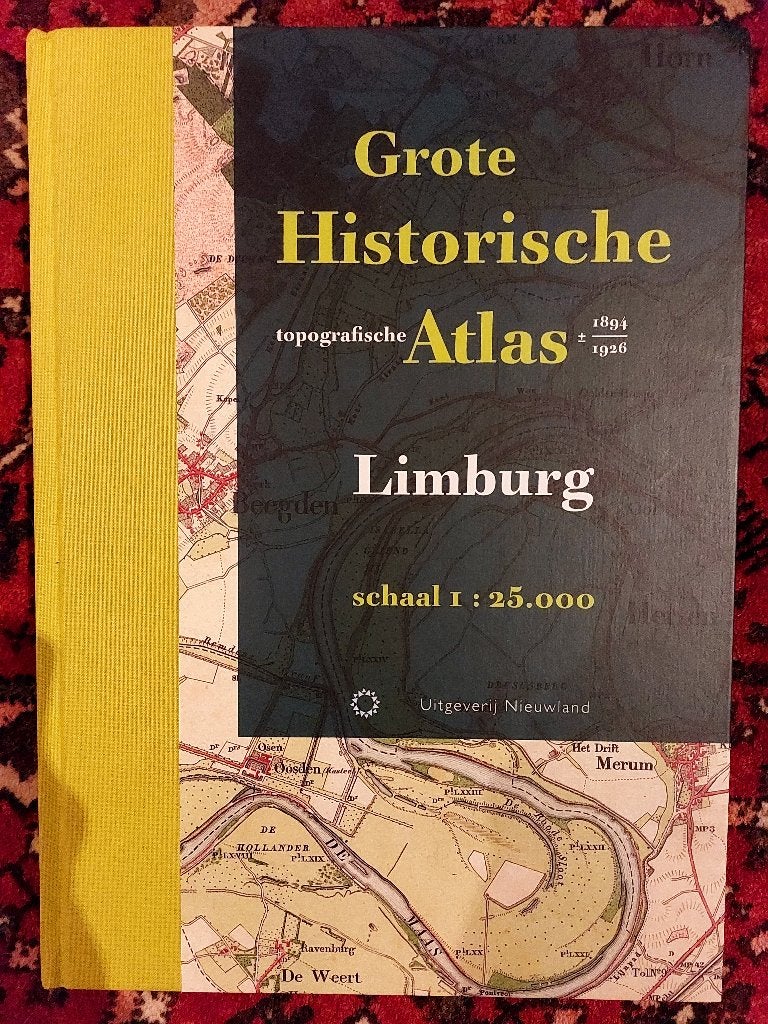 Topografische Atlas Limburg 1894-1926 (Nieuwland, 2006), Nieuwland, Ophalen of Verzenden, 1800 tot 2000, Nederland