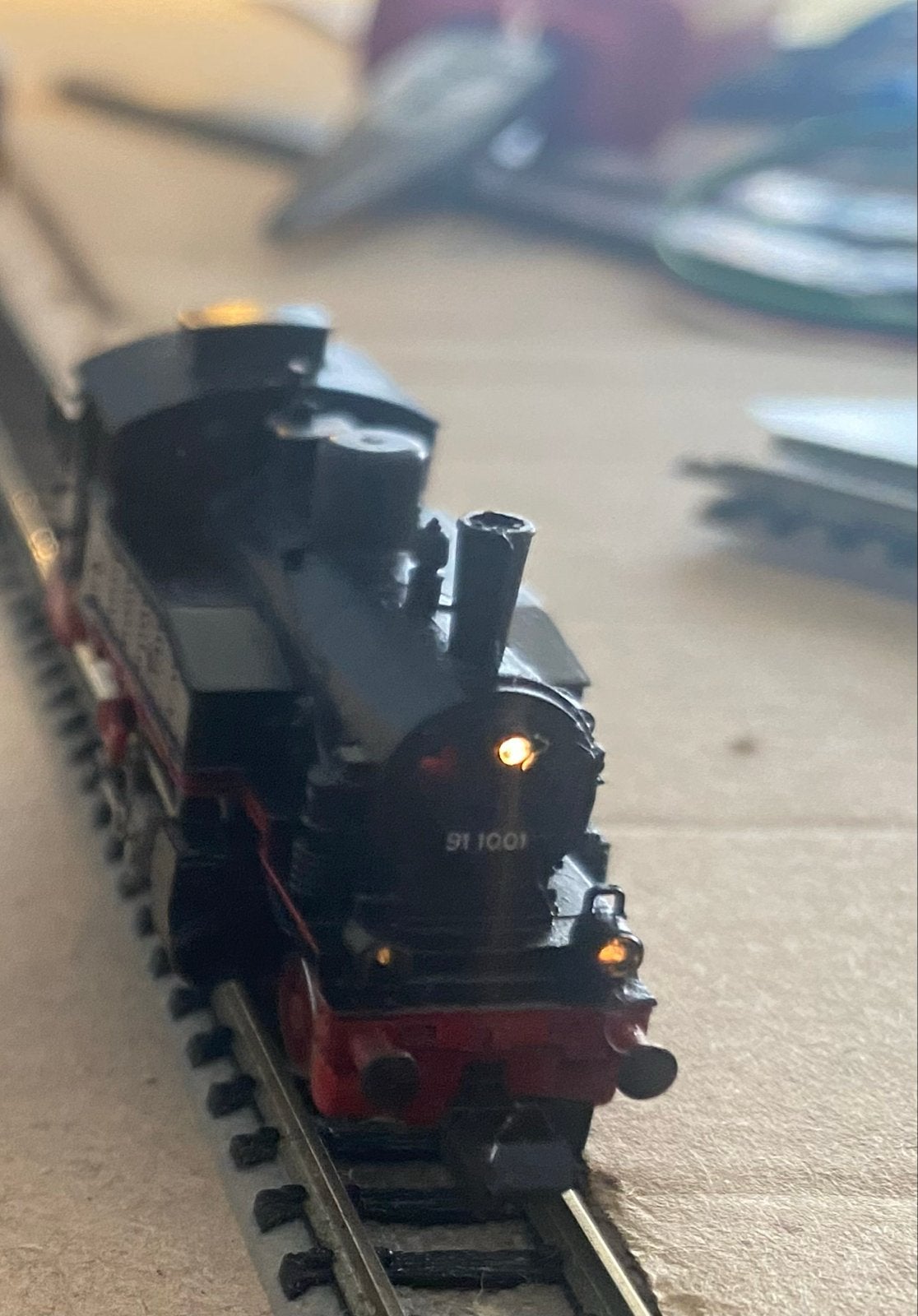Fleischmann Piccolo 7030 Locomotief - Rijdt prima, Ophalen of Verzenden, Gebruikt, Locomotief, Fleischmann