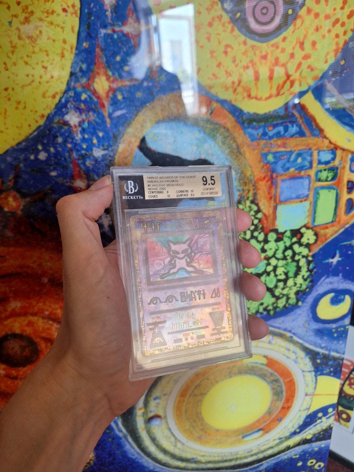 Ancient Mew BGS 9.5+ Gold Label - Corners & Edges 10!, Ophalen of Verzenden, Zo goed als nieuw, Losse kaart, Foil