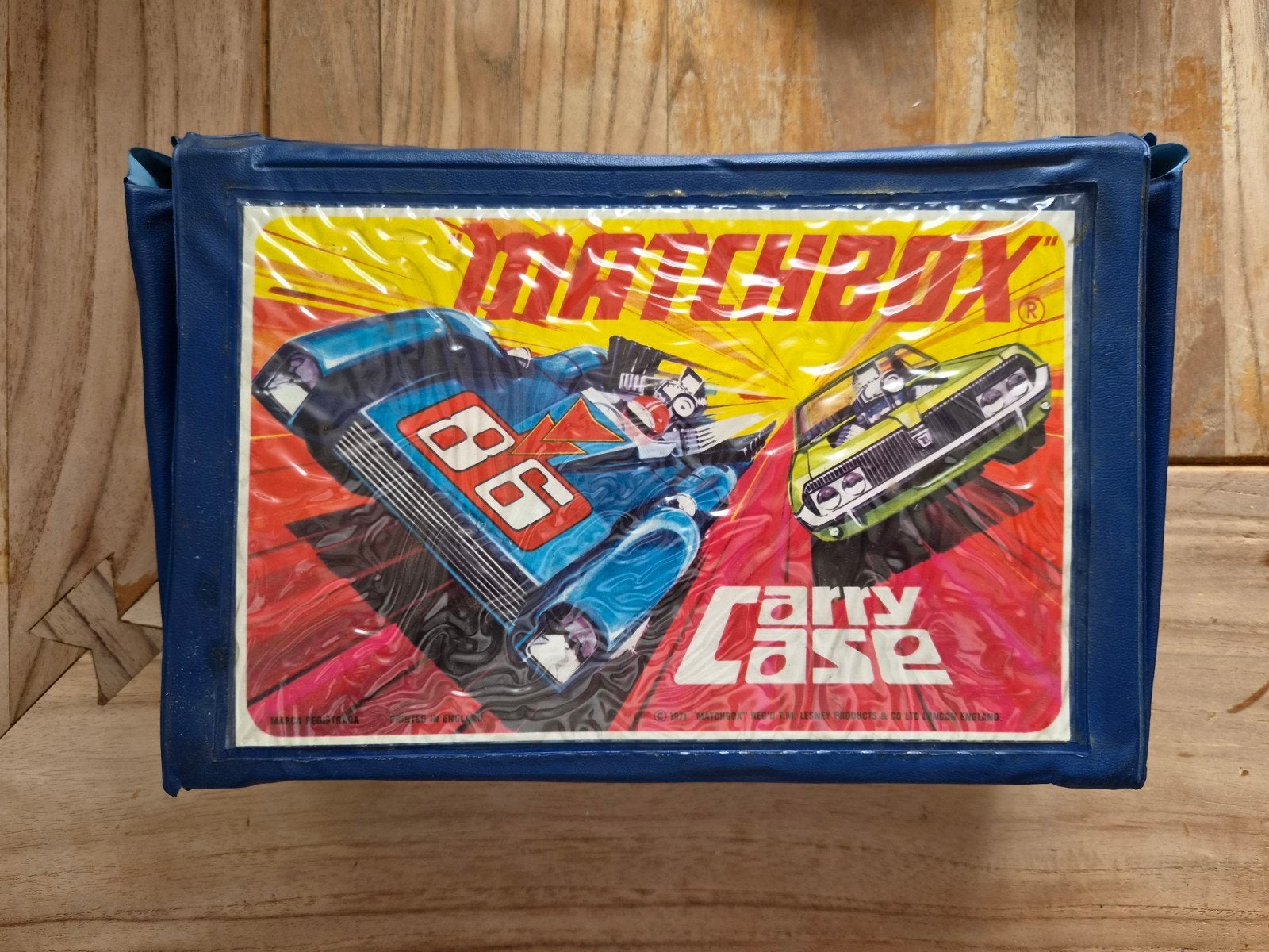 Matchbox Carry Case met verzameling collectors mini auto's, Ophalen of Verzenden, Gebruikt, Auto, Matchbox