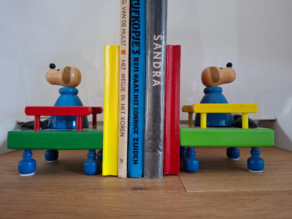 kinder boekensteunen van hout, Ophalen of Verzenden, Zo goed als nieuw, Overige typen