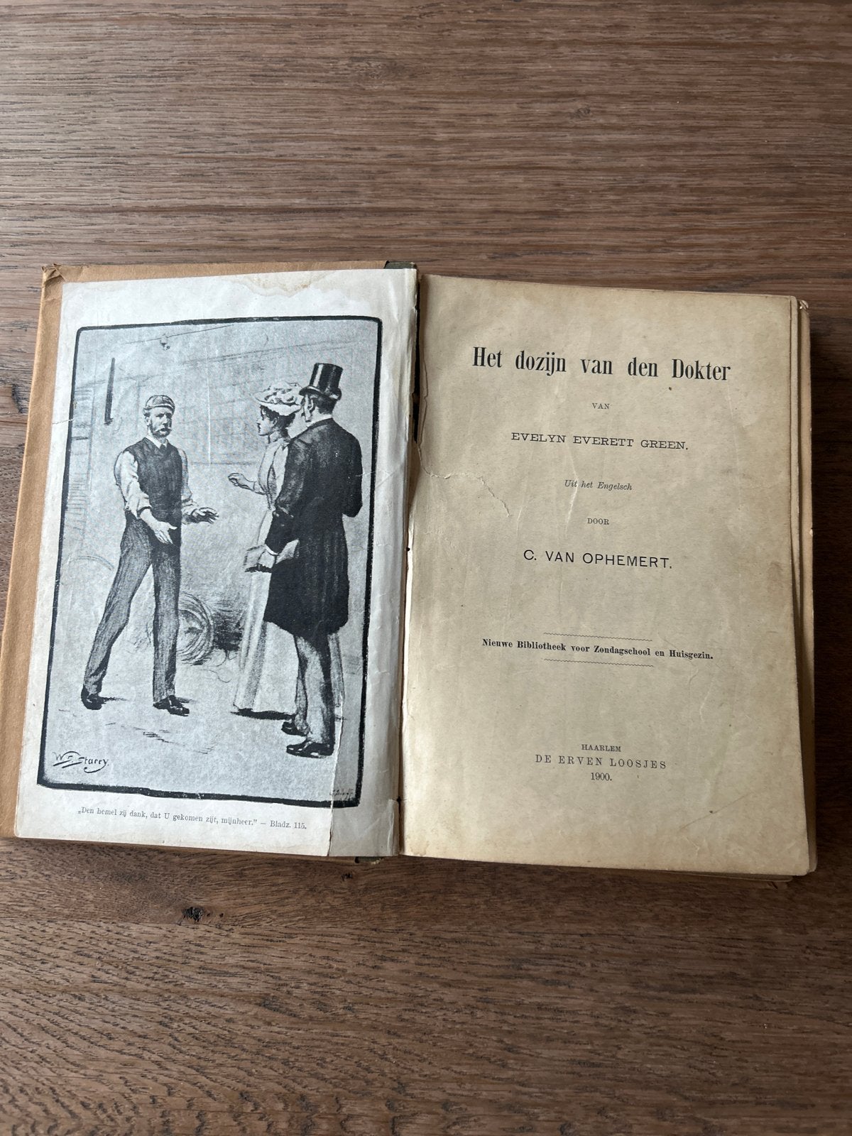 Het dozijn van den Dokter - Evelyn Everett Green (1900), Ophalen of Verzenden, Gelezen, Nederland