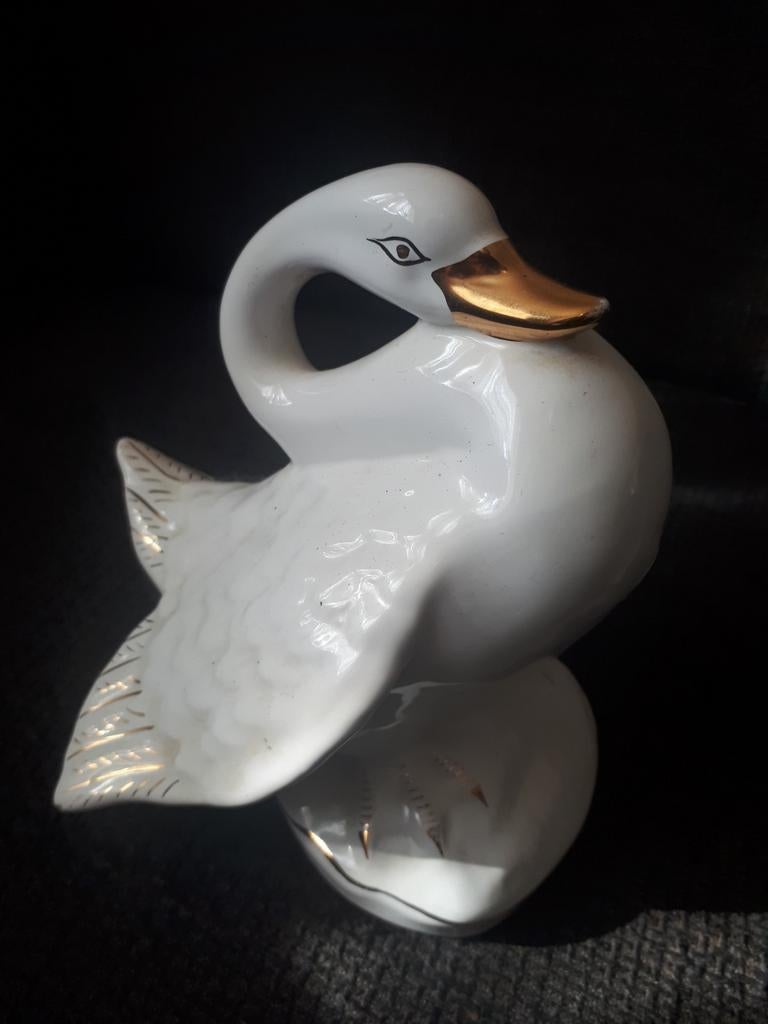 De zwaan, Verzamelen, Beelden en Beeldjes, Ophalen, Zo goed als nieuw, Dier