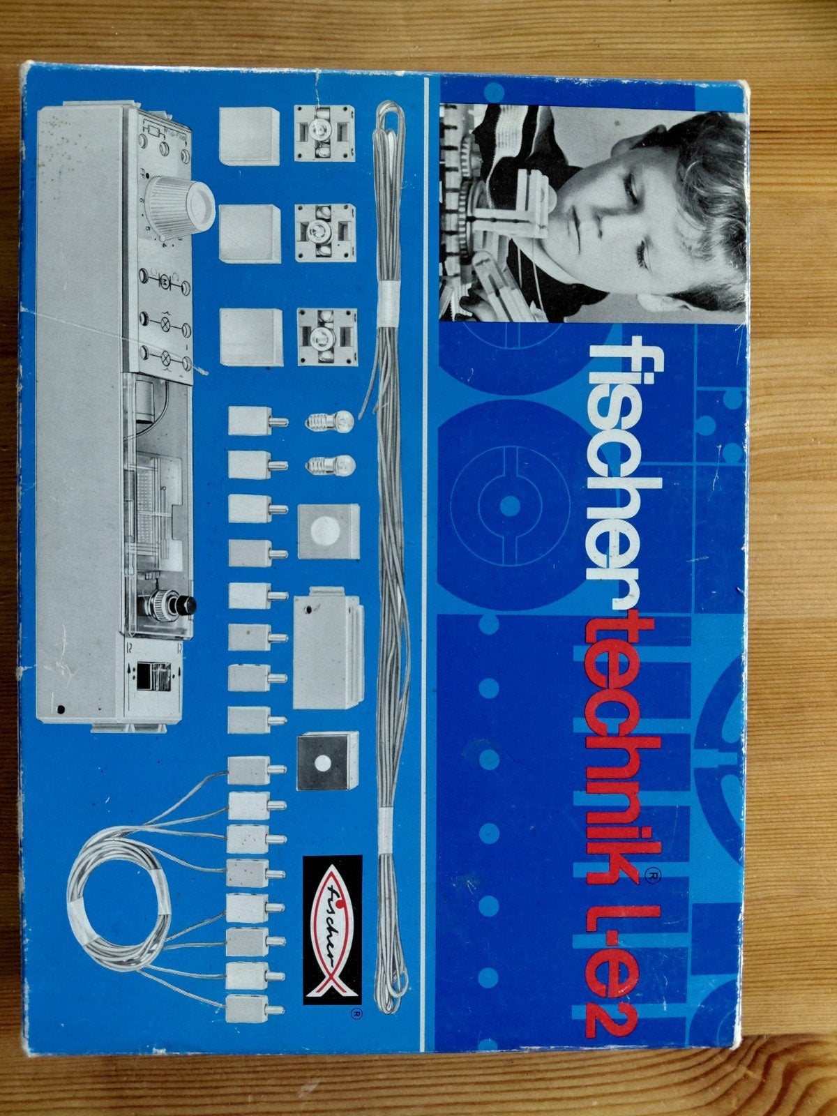 vintage fischertechnik l-e2 licht-elektronic 1970, Ophalen of Verzenden