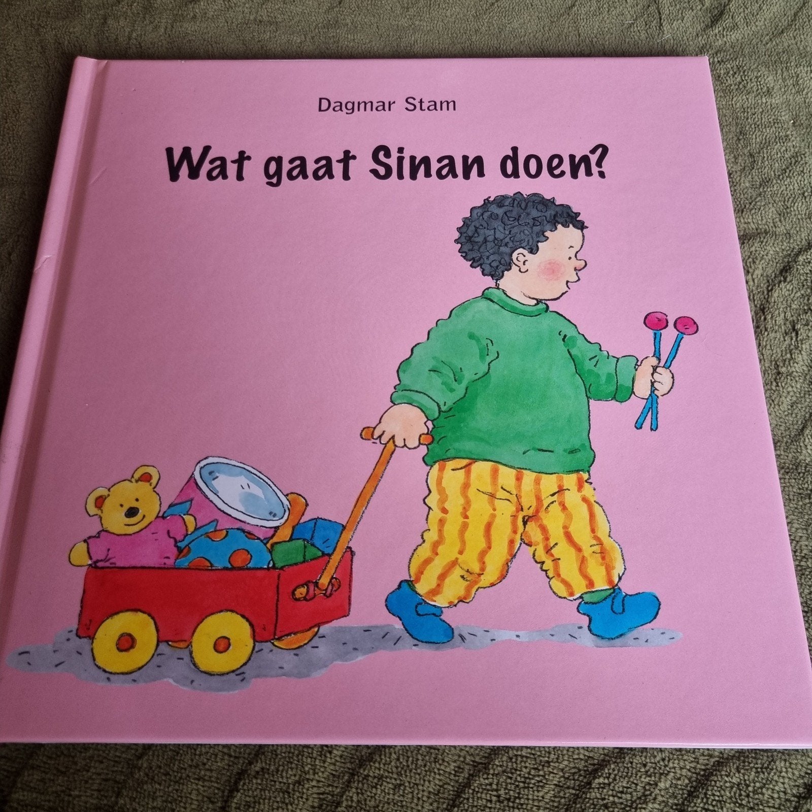 Wat gaat Sinan doen? - Dagmar Stam (Kinderboek), Boeken, Fictie algemeen, Jongen of Meisje, Ophalen of Verzenden, Zo goed als nieuw