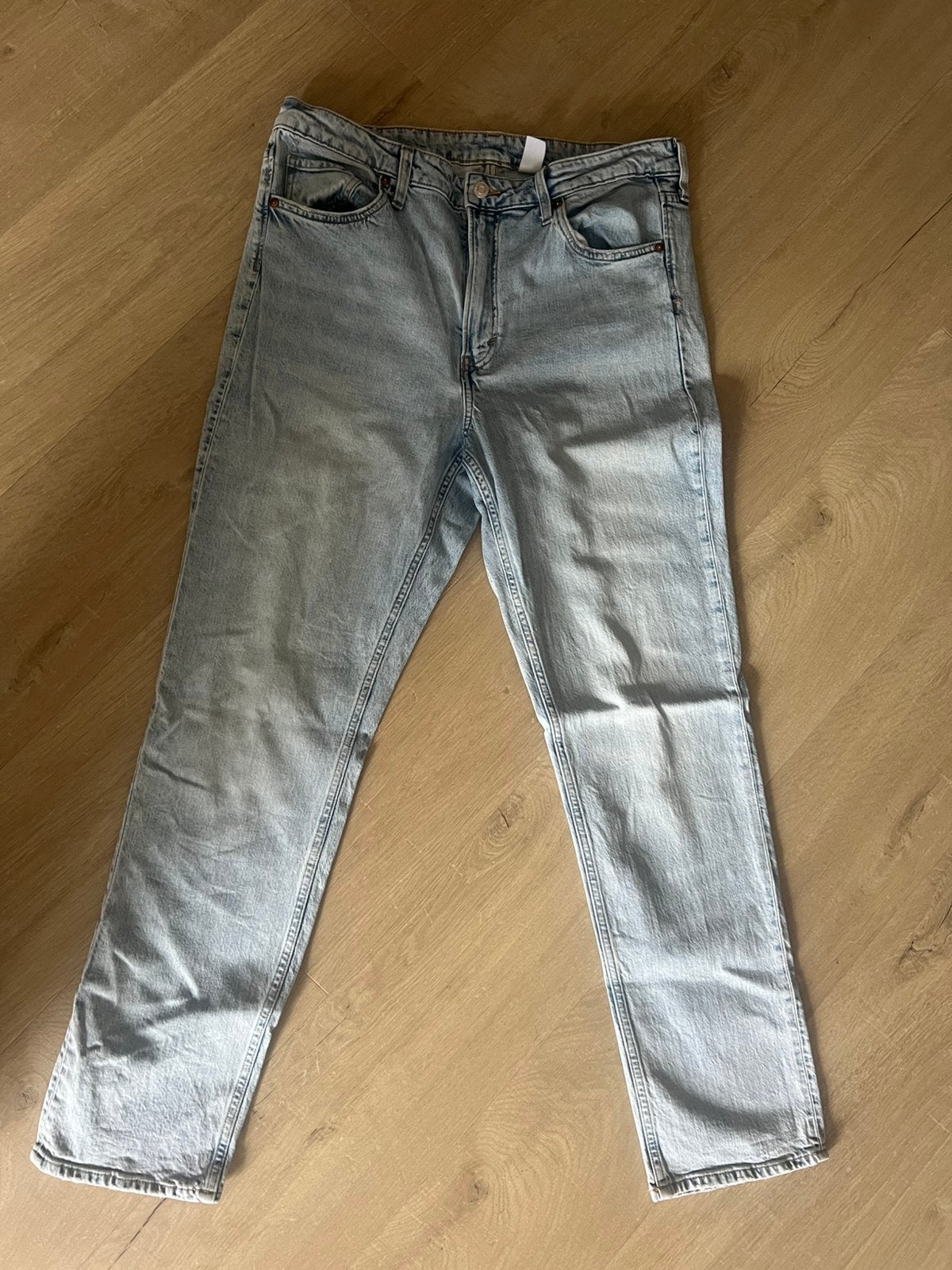 Straigt leg jeans, Ophalen of Verzenden, Zo goed als nieuw, Blauw, Overige jeansmaten