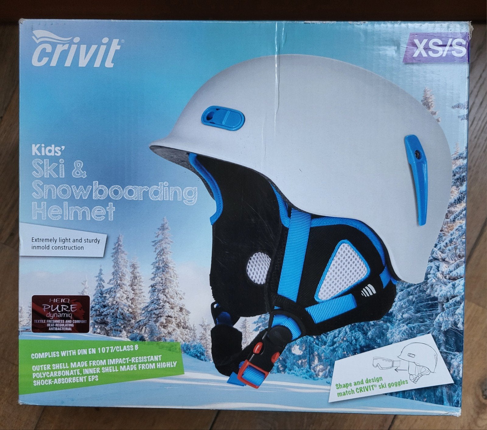 Nieuwe Crivit Kinder Skihelm (Maat XS/S: 52-55 cm), Overige merken, Overige typen, Nieuw, Ophalen of Verzenden