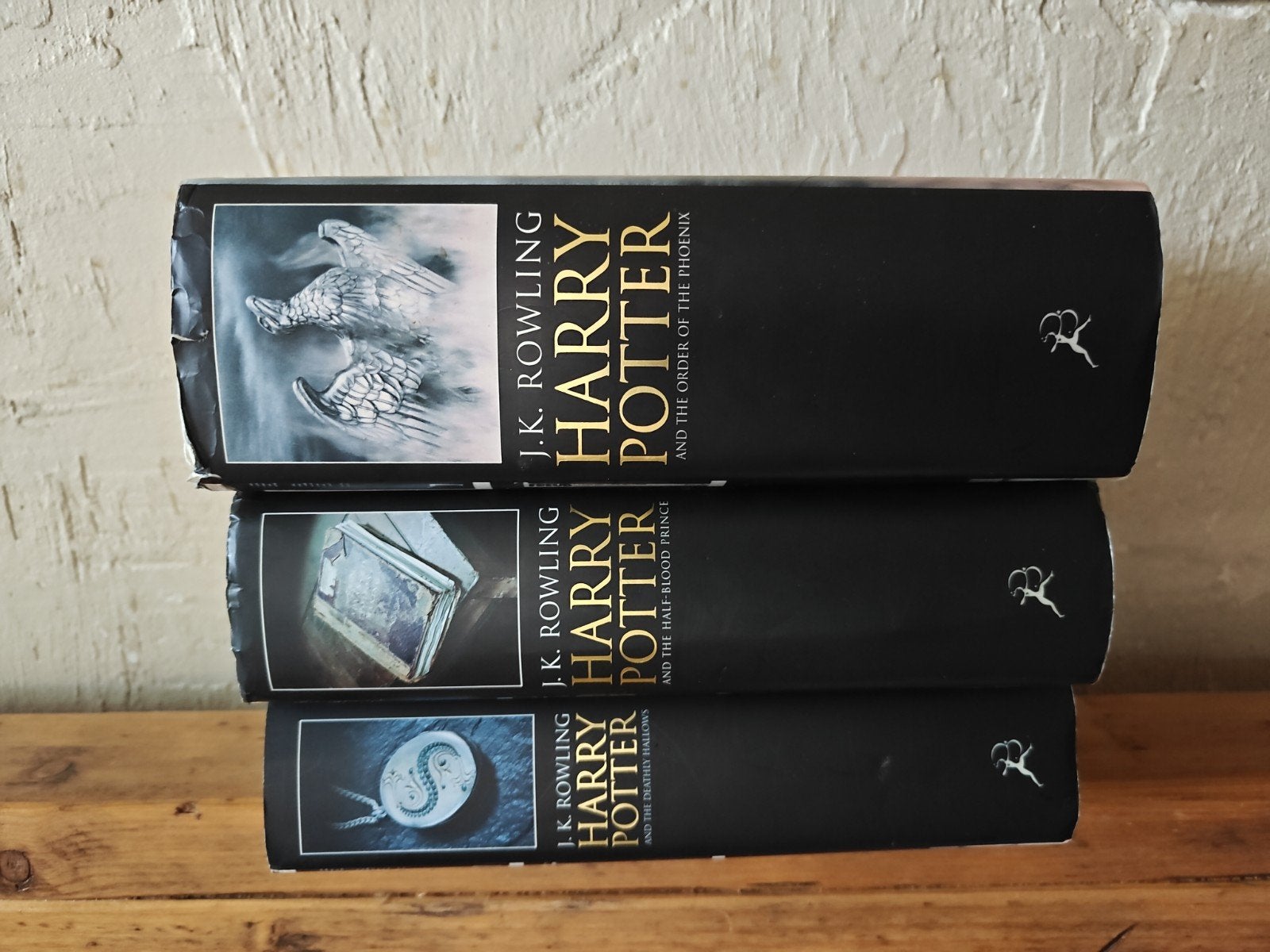 3 Engelse Harry Potter boeken.  Hardcover., Ophalen of Verzenden, Zo goed als nieuw