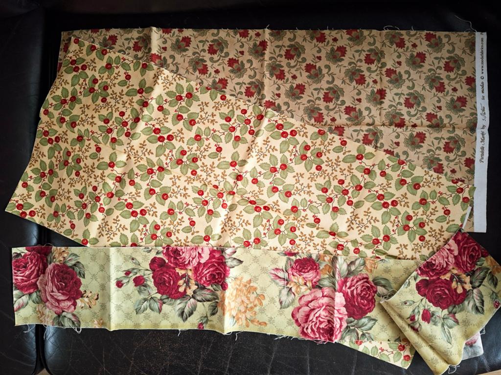 OPRUIMING 3 x Quiltstof Quiltlapjes voor Quilten., Nieuw, Ophalen of Verzenden, 30 tot 120 cm, Katoen