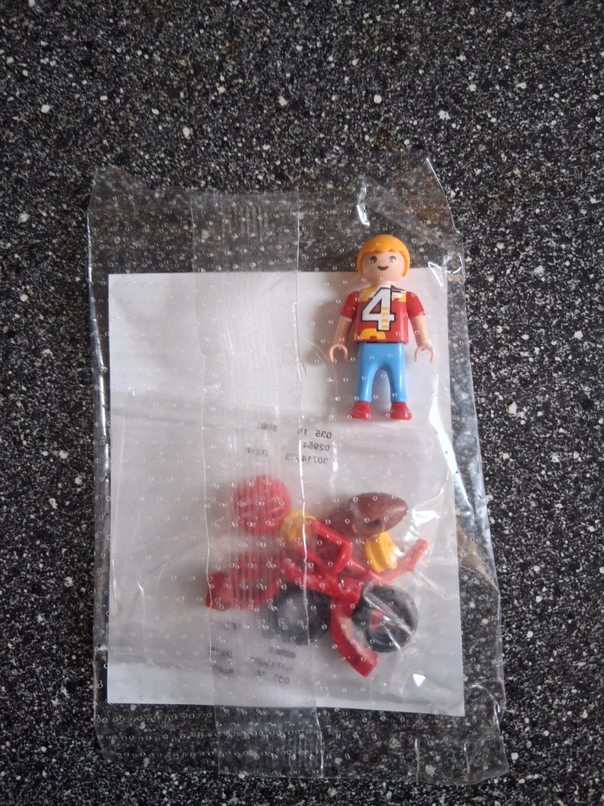 Playmobil figuur met motor - Nieuw in verpakking, Complete set, Nieuw, Ophalen of Verzenden, Figuren