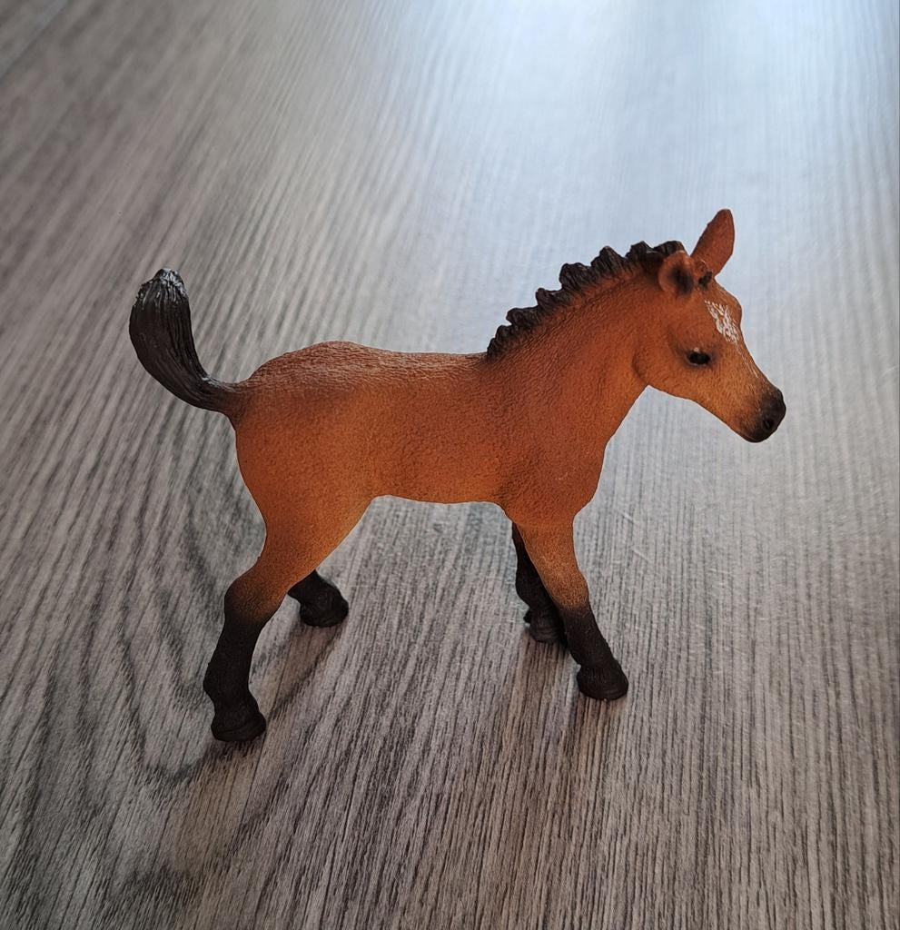 Schleich Quarter veulen 13854, Ophalen of Verzenden, Zo goed als nieuw