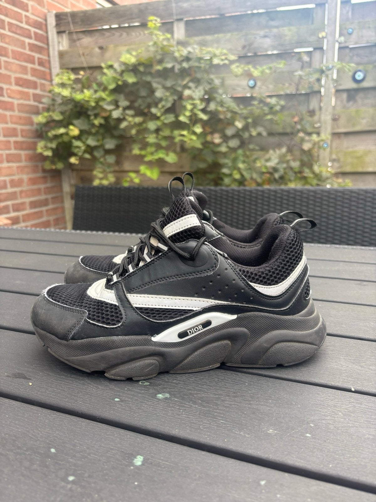 Dior B22 Sneakers Zwart Maat 40, Ophalen of Verzenden, Gedragen, Zwart, Sneakers of Gympen