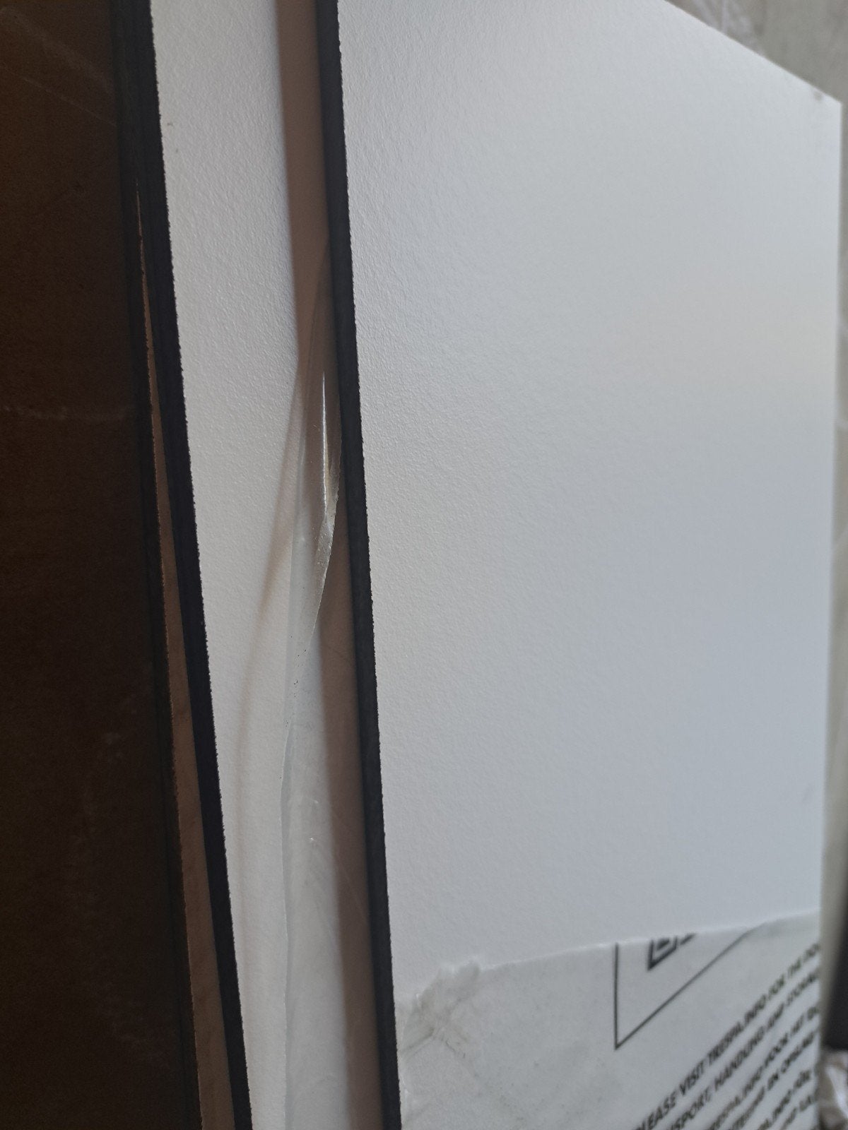 Nieuwe trespa stroken wit en antraciet., Doe-het-zelf en Verbouw, Platen en Panelen, Ophalen, Nieuw
