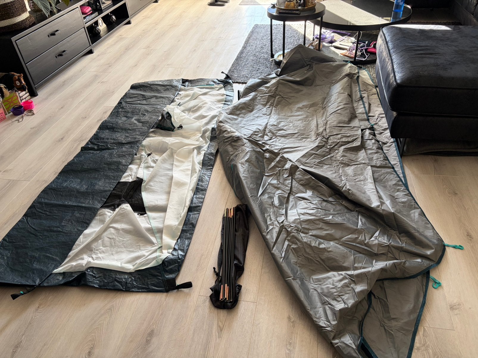 Decathlon Quechua Tent 100 - 2 persoons, Ophalen of Verzenden, Zo goed als nieuw, Tot en met 2