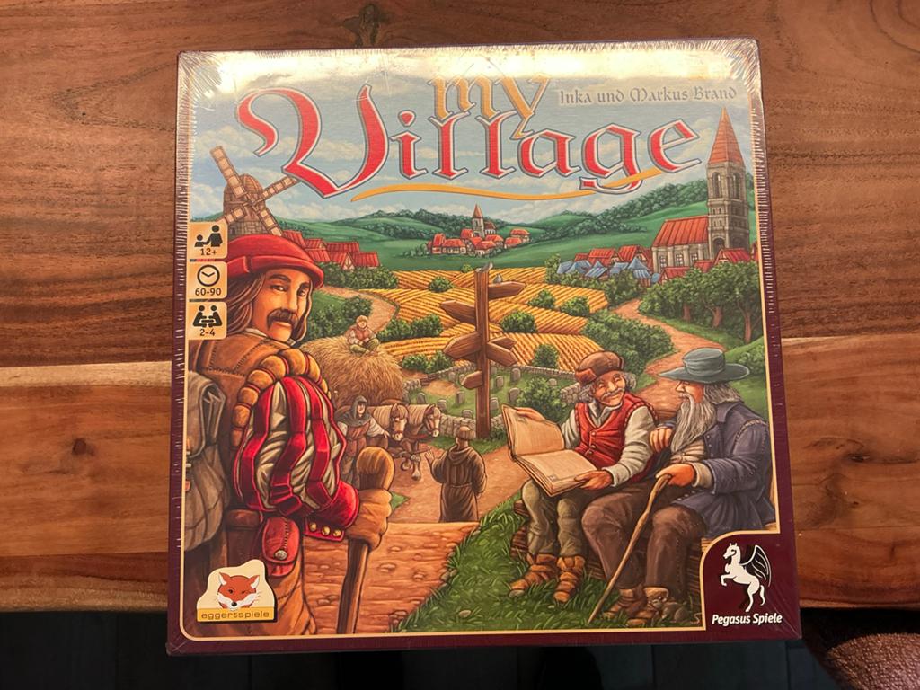 My Village Bordspel - Nieuw in folie, Drie of vier spelers, Ophalen of Verzenden, Zo goed als nieuw