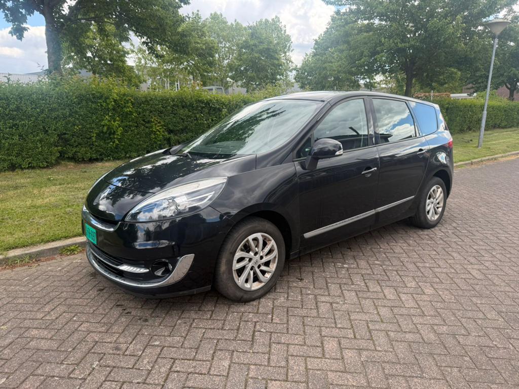 Renault Scénic 2013 Zwart/Belgie Documents Auto CarPass, Auto's, Euro 5, 730 kg, 4 cilinders, Overige bekleding