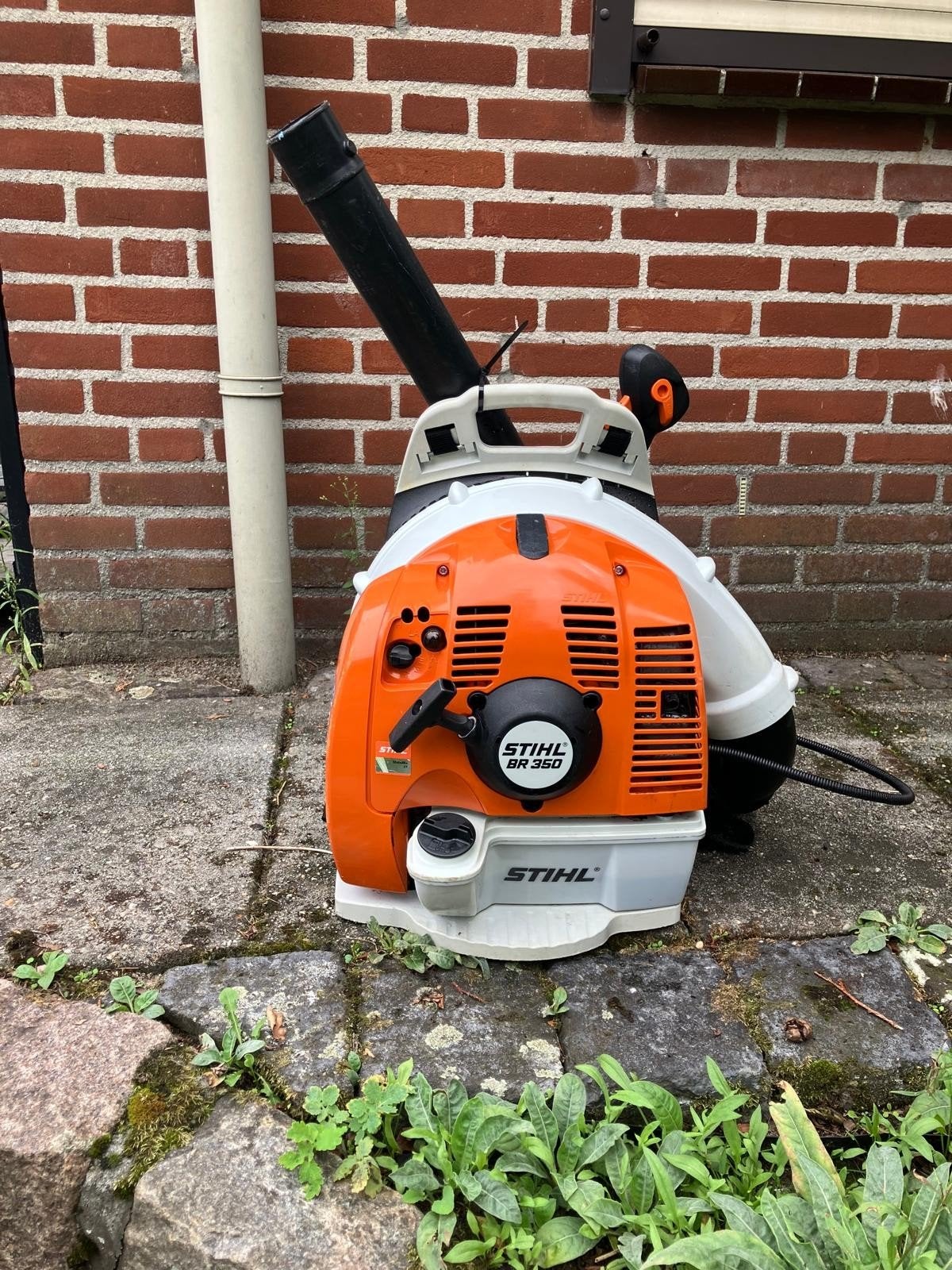 te koop stihl br 350 bladblazer, Ophalen of Verzenden, Benzine