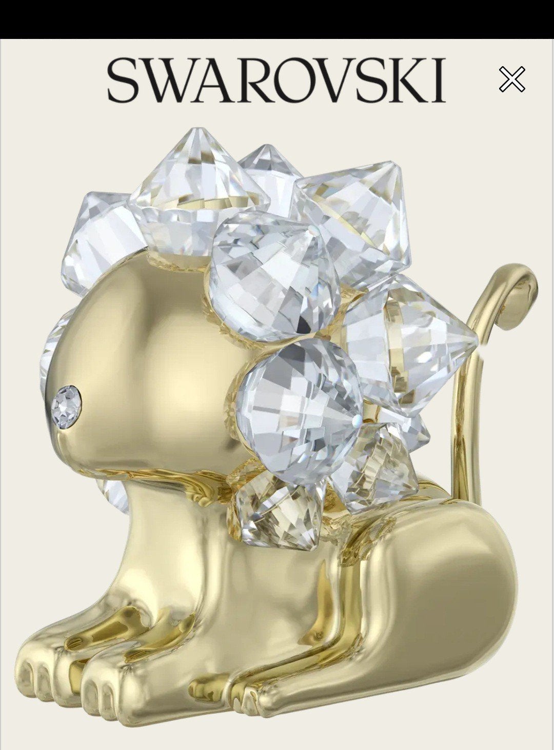 Swarovski Sterrenbeeld Leeuw, Ophalen of Verzenden, Nieuw