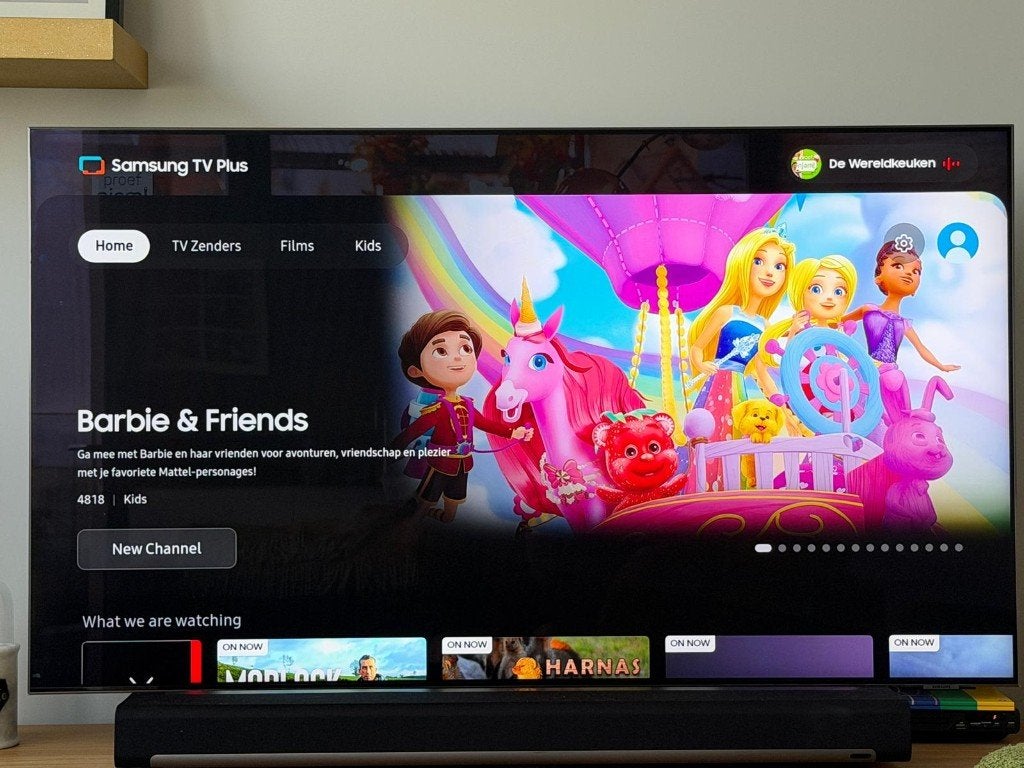 Samsung Smart TV - Zo goed als nieuw, Ophalen, QLED, 120 Hz, Zo goed als nieuw