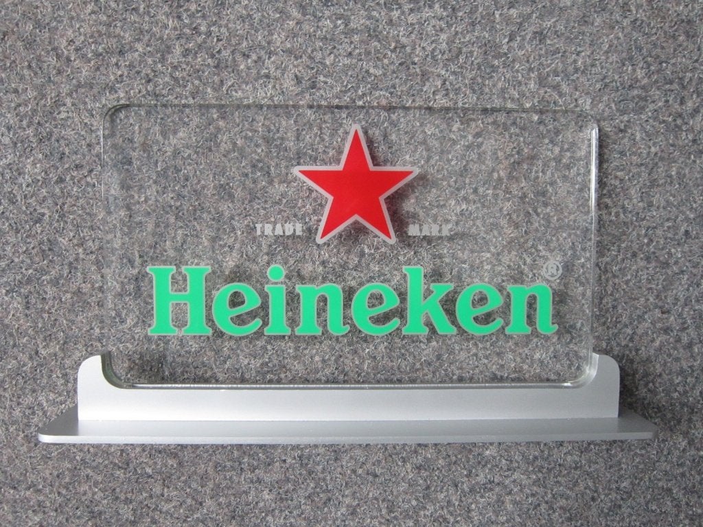 HEINEKEN BIER LED LICHTRECLAME, Verzamelen, Ophalen, Nieuw, Overige typen, Heineken
