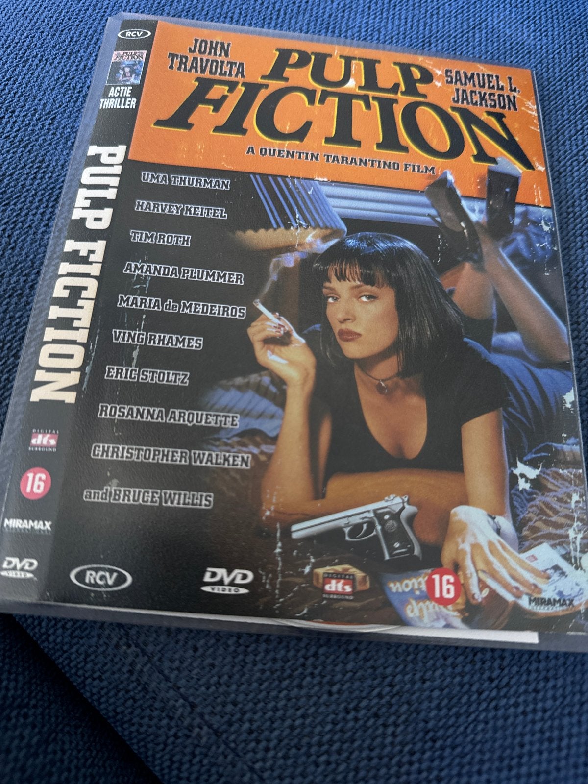 Pulp Fiction DVD - Quentin Tarantino Klassieker, Ophalen, Vanaf 16 jaar, Nederlands, Actiethriller