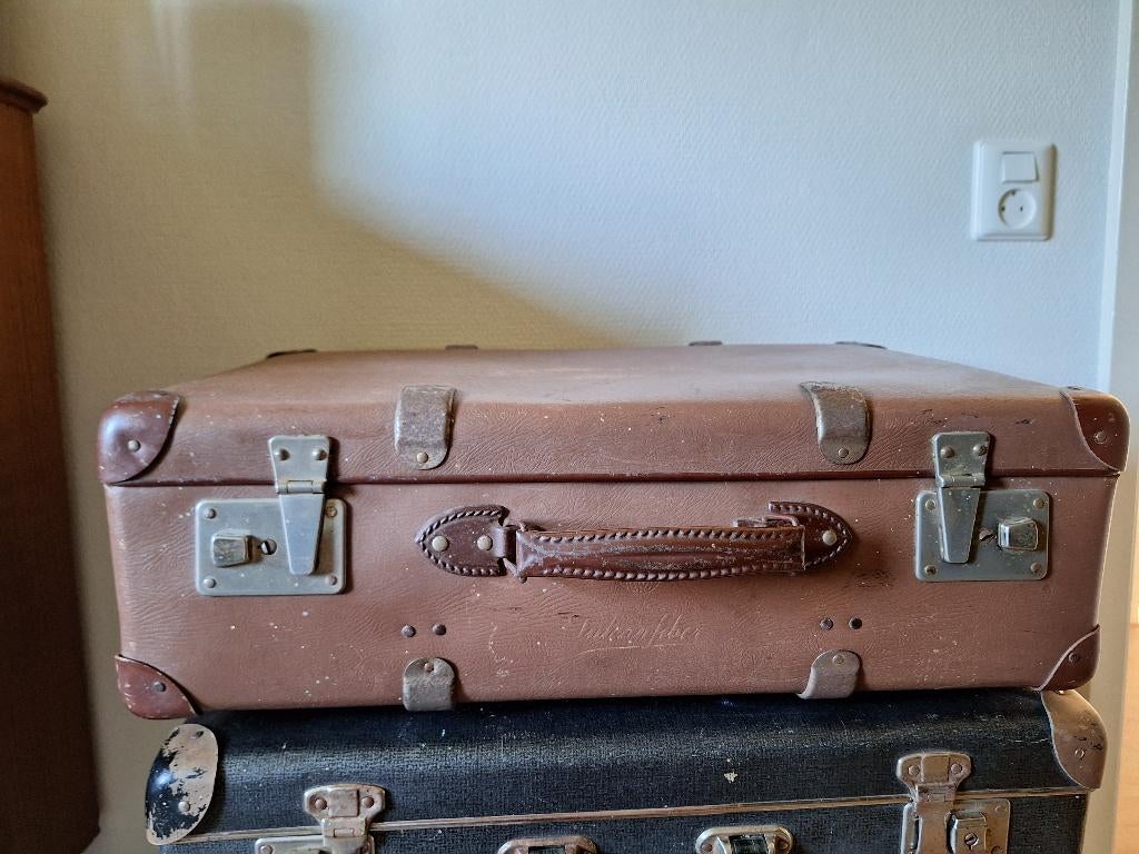 Oude brocante adastra koffer, Ophalen of Verzenden