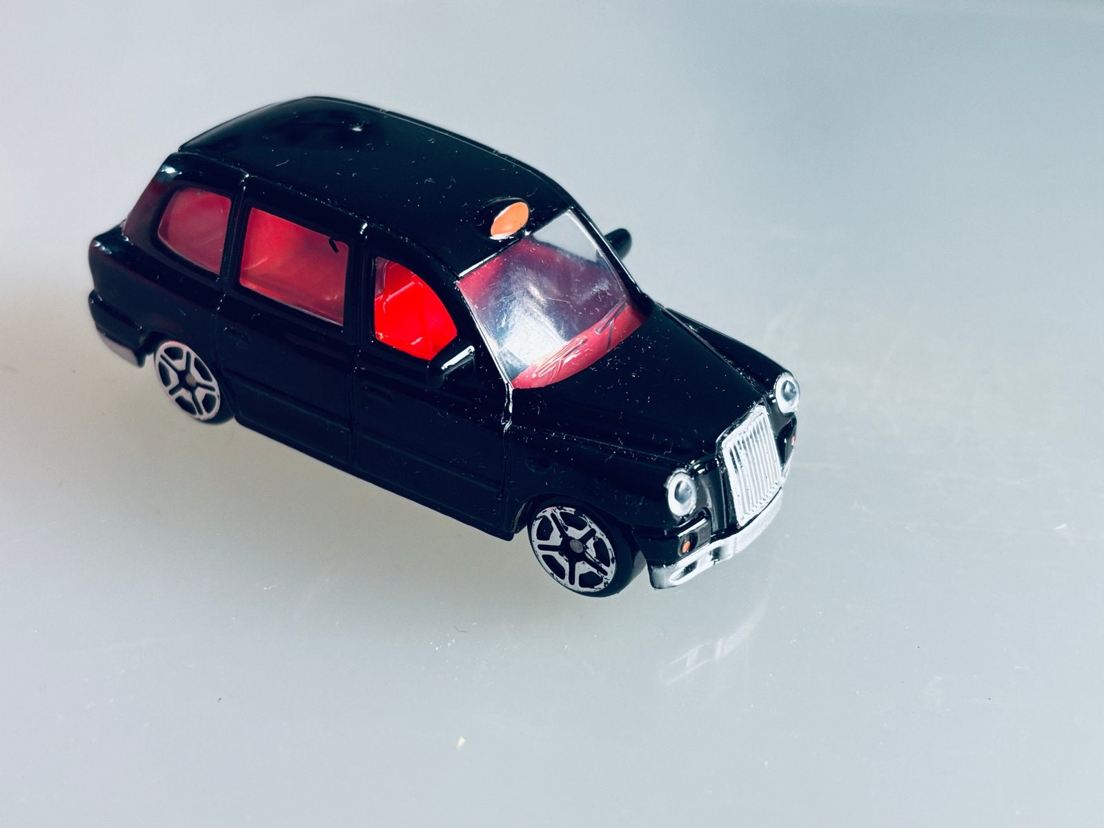 Zwarte London Taxi modelauto - Motormax, Overige merken, Gebruikt, 1:50 of kleiner, Auto