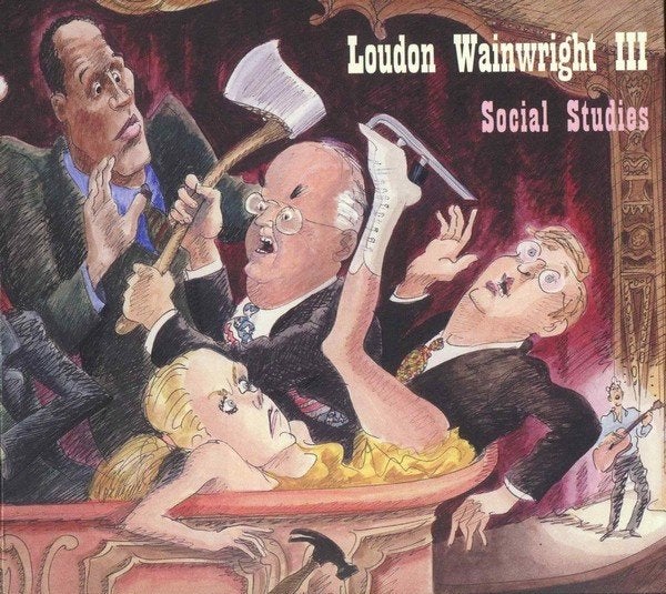 Loudon Wainwright III-Social Studiens CD, Ophalen of Verzenden, Gebruikt, Pop, Album
