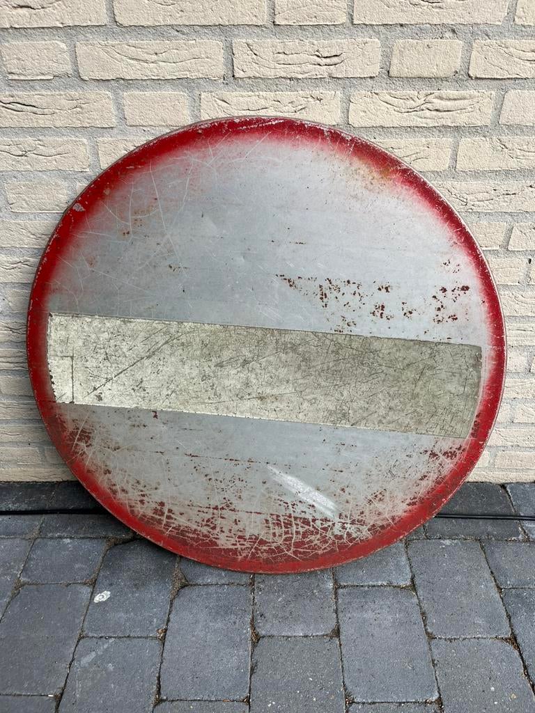 3 Aluminium verkeersborden. KOOPJE!!!, Ophalen of Verzenden, Zo goed als nieuw