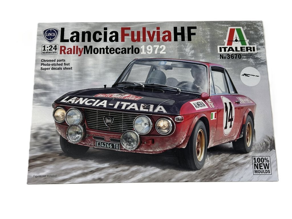 Italeri Lancia Fulvia HF ITA-3670 1/24, Groter dan 1:32, Nieuw, Ophalen of Verzenden, Italeri