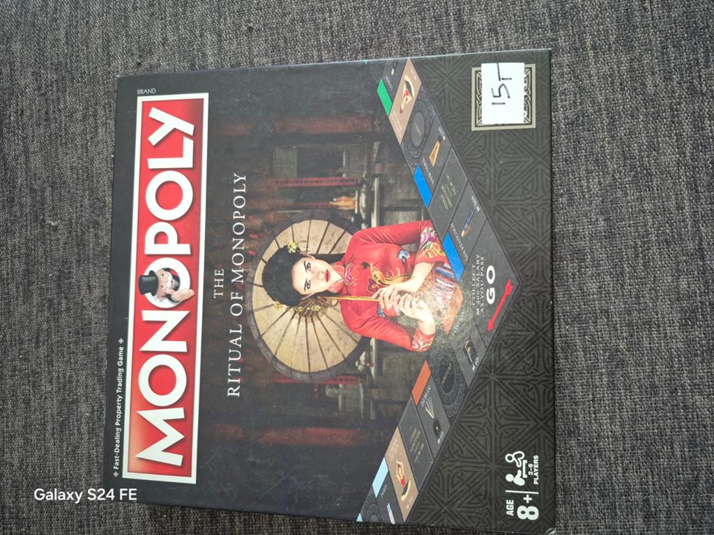 Monopoly: The Ritual of Monopoly - Zo goed als nieuw, Hobby en Vrije tijd, Gezelschapsspellen | Bordspellen, Vijf spelers of meer