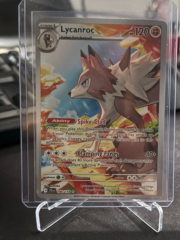 Lycanroc IR - Journey Together - Pokémon kaart, Ophalen of Verzenden, Nieuw, Losse kaart