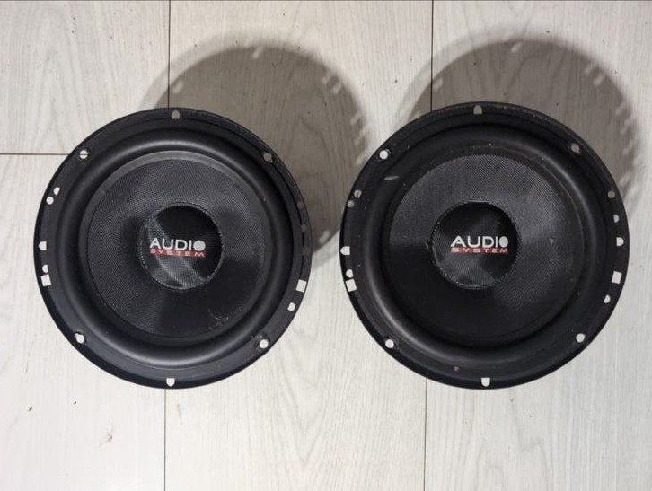 Set speakers Audio System 120mm, Auto diversen, Ophalen of Verzenden, Zo goed als nieuw