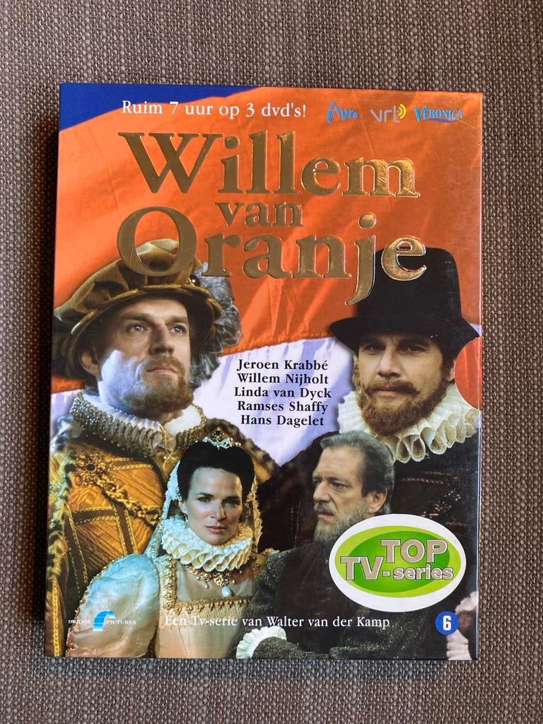 Willem van Oranje - De complete TV-serie op 3 DVD's, Boxset, Drama, Ophalen of Verzenden, Zo goed als nieuw