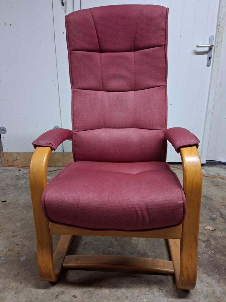 Relaxfauteuil, makkelijke stoel, in goede staat, €10,-, Huis en Inrichting, Ophalen