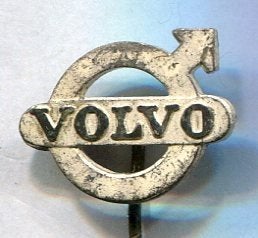 VOLVO zilverkleurig vrachtwagen speldje ( E_072), Ophalen of Verzenden, Zo goed als nieuw, Transport, Speldje of Pin