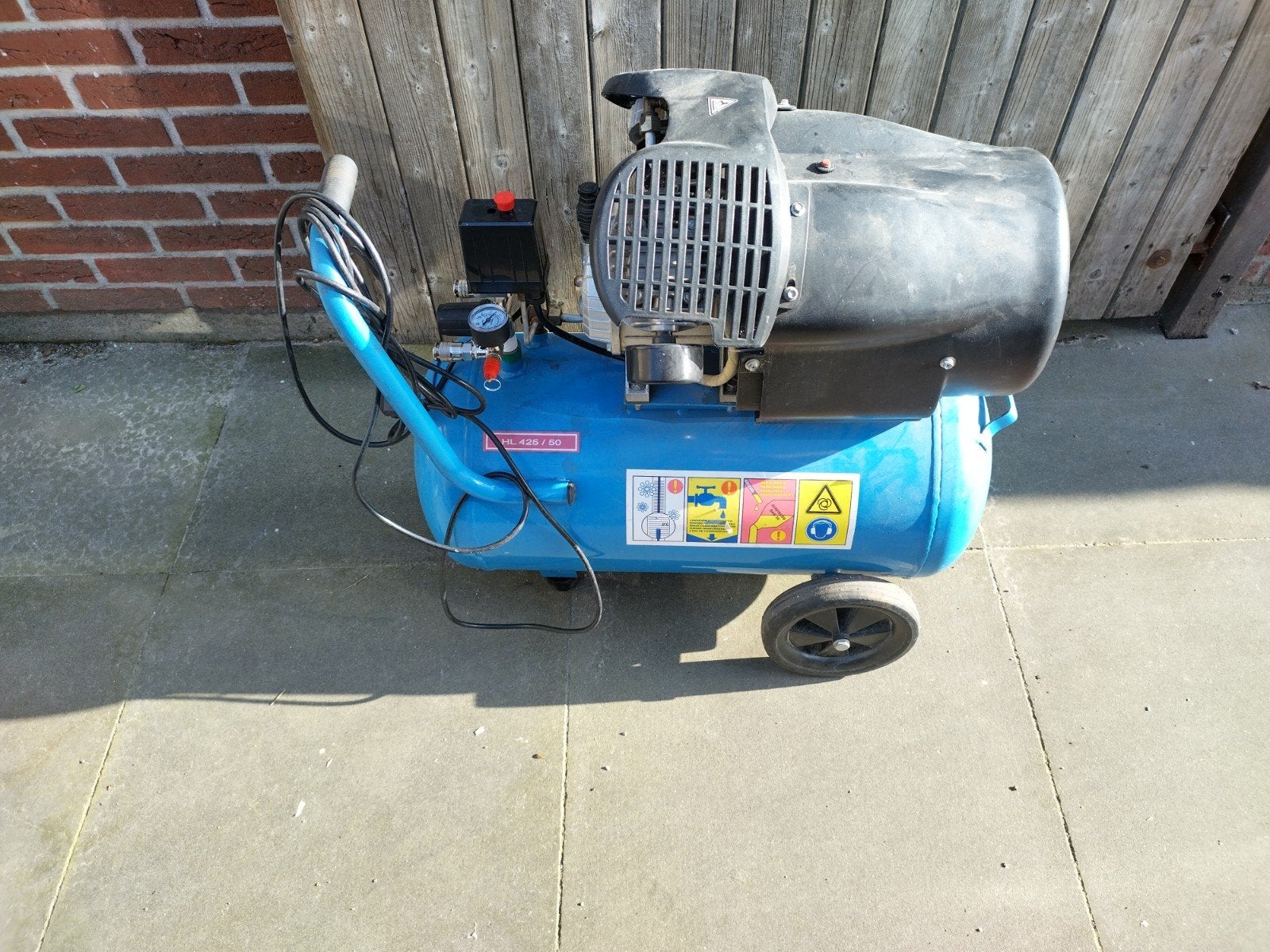 Airpress 425-50 2.2 kw compressor hl425/50 425 50, Ophalen, 6 tot 10 bar, Zo goed als nieuw, 25 tot 100 liter