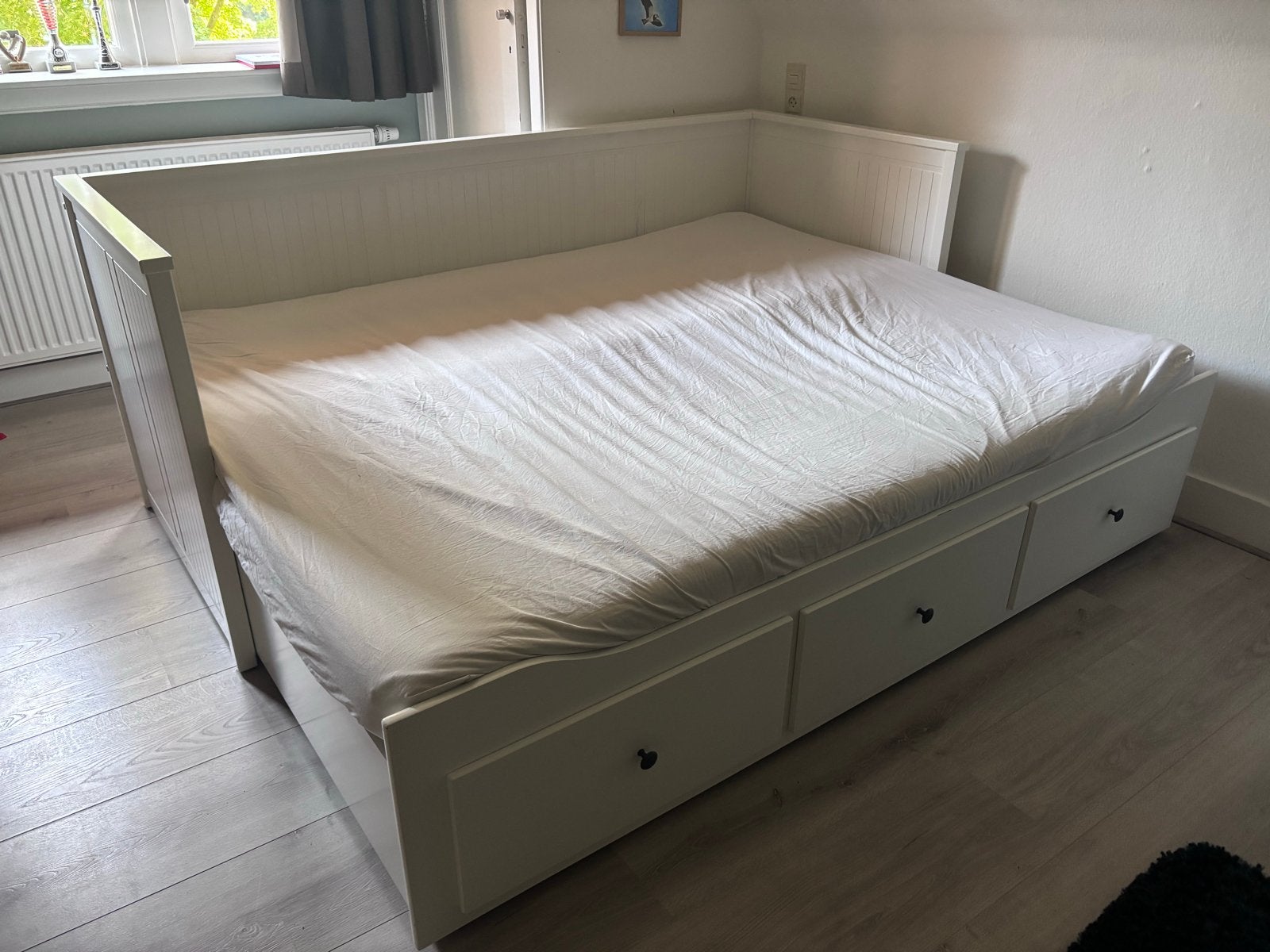 Ikea Hemnes eenpersoonsbed  - Gebruikt, Ophalen, Gebruikt, 90 cm, Eenpersoons