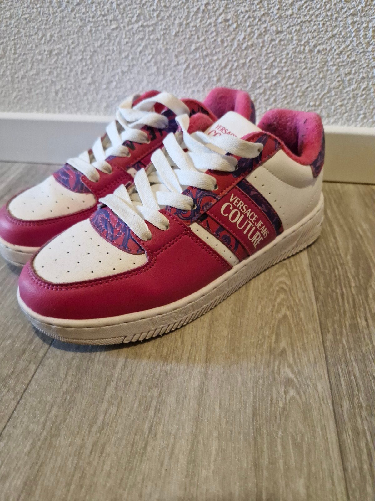 Versace Jeans Couture Sneakers - Maat 36, Kleding | Dames, Schoenen, Ophalen of Verzenden, Roze, Sneakers of Gympen, Zo goed als nieuw